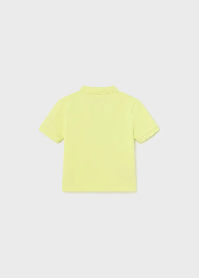 Mayoral Baby Boy Lime Polo Top