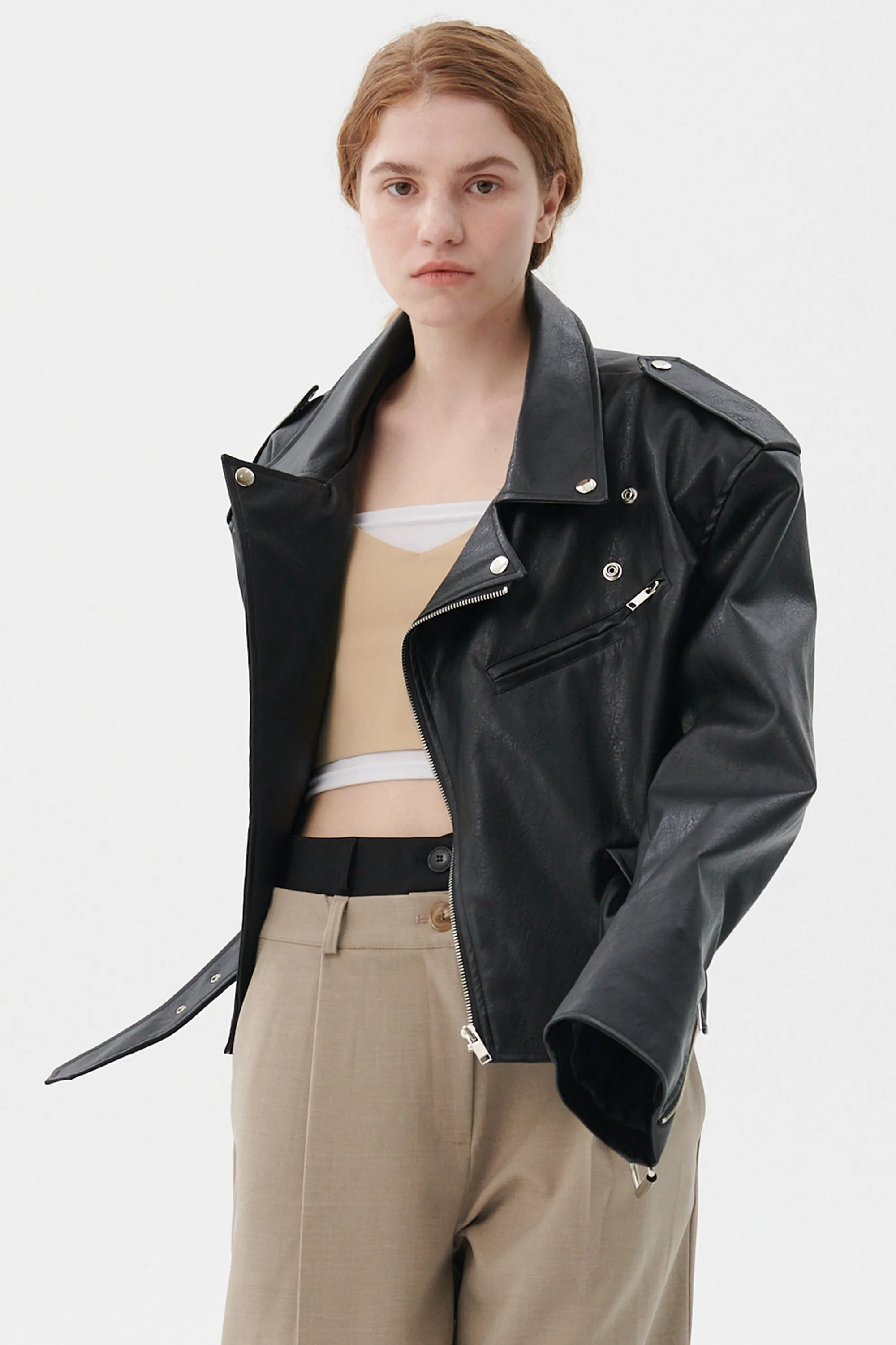 Megan Oversized Rider Jacket