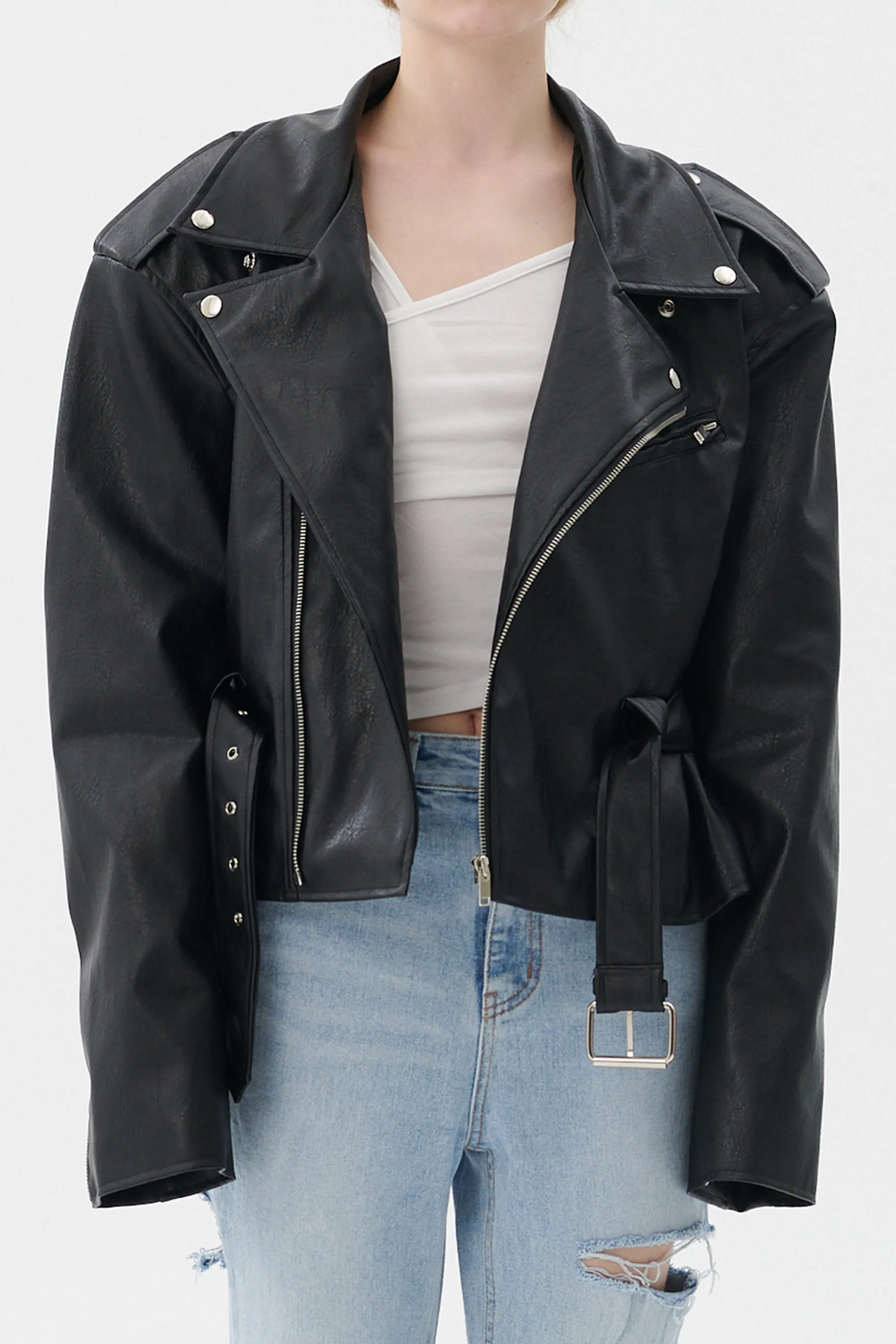 Megan Oversized Rider Jacket