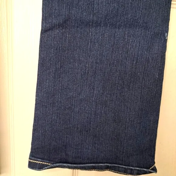 Miss Me Dark Wash Standard Boot Bedazzled Embellished Jeans Size 26