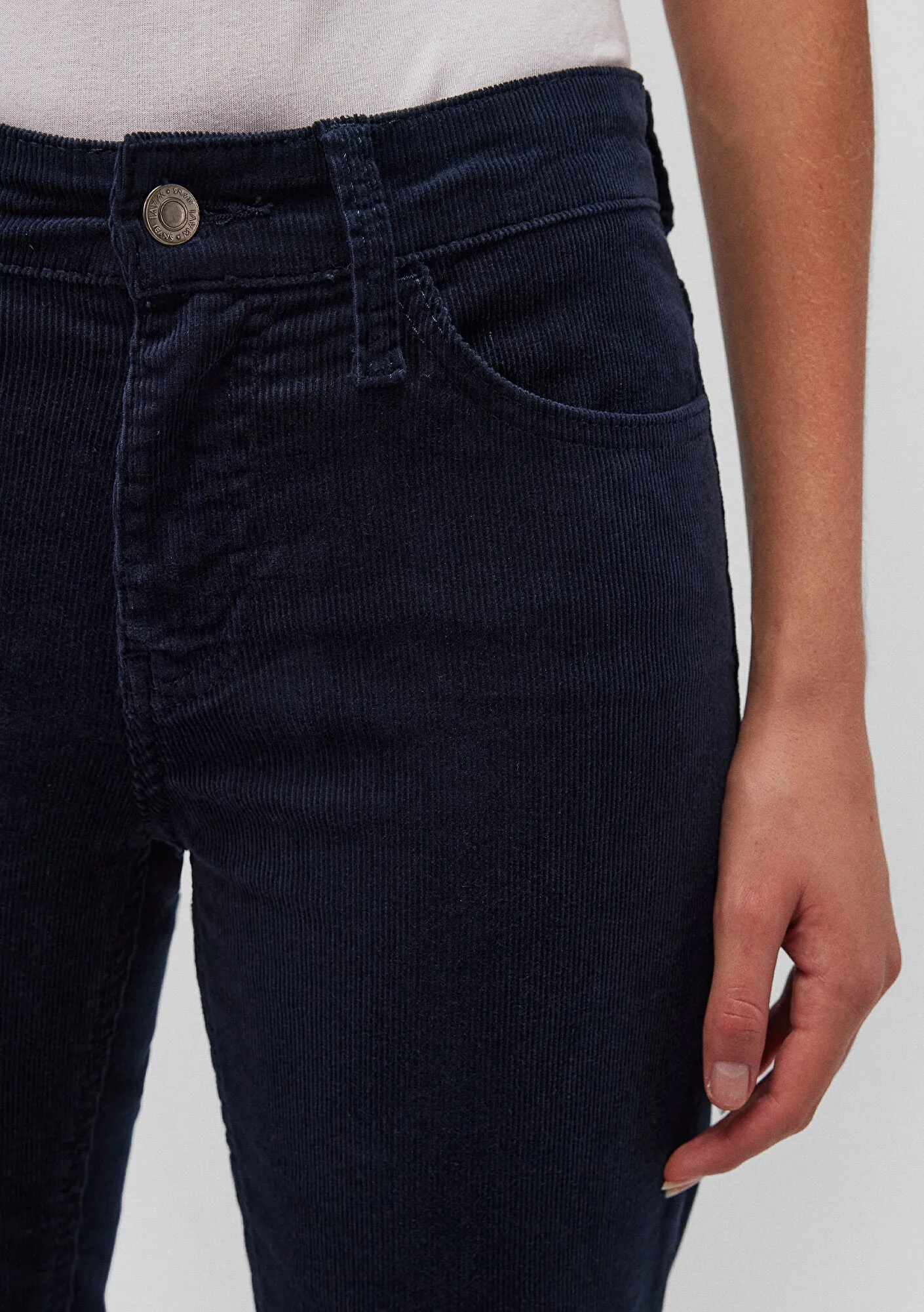 Molly Navy Cord Pants