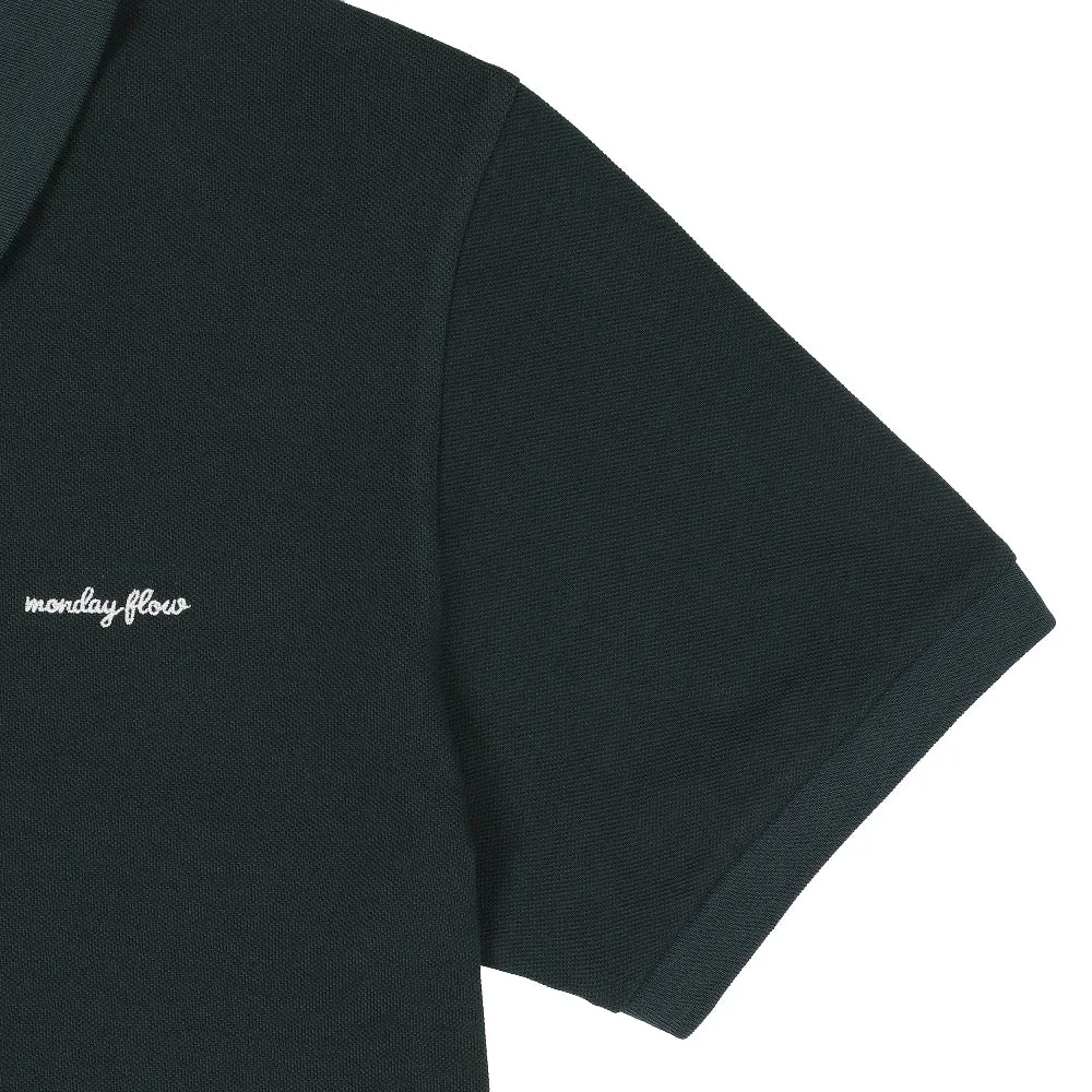 Monday Flow Men's Pique Top - Green
