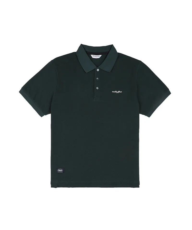 Monday Flow Men's Pique Top - Green
