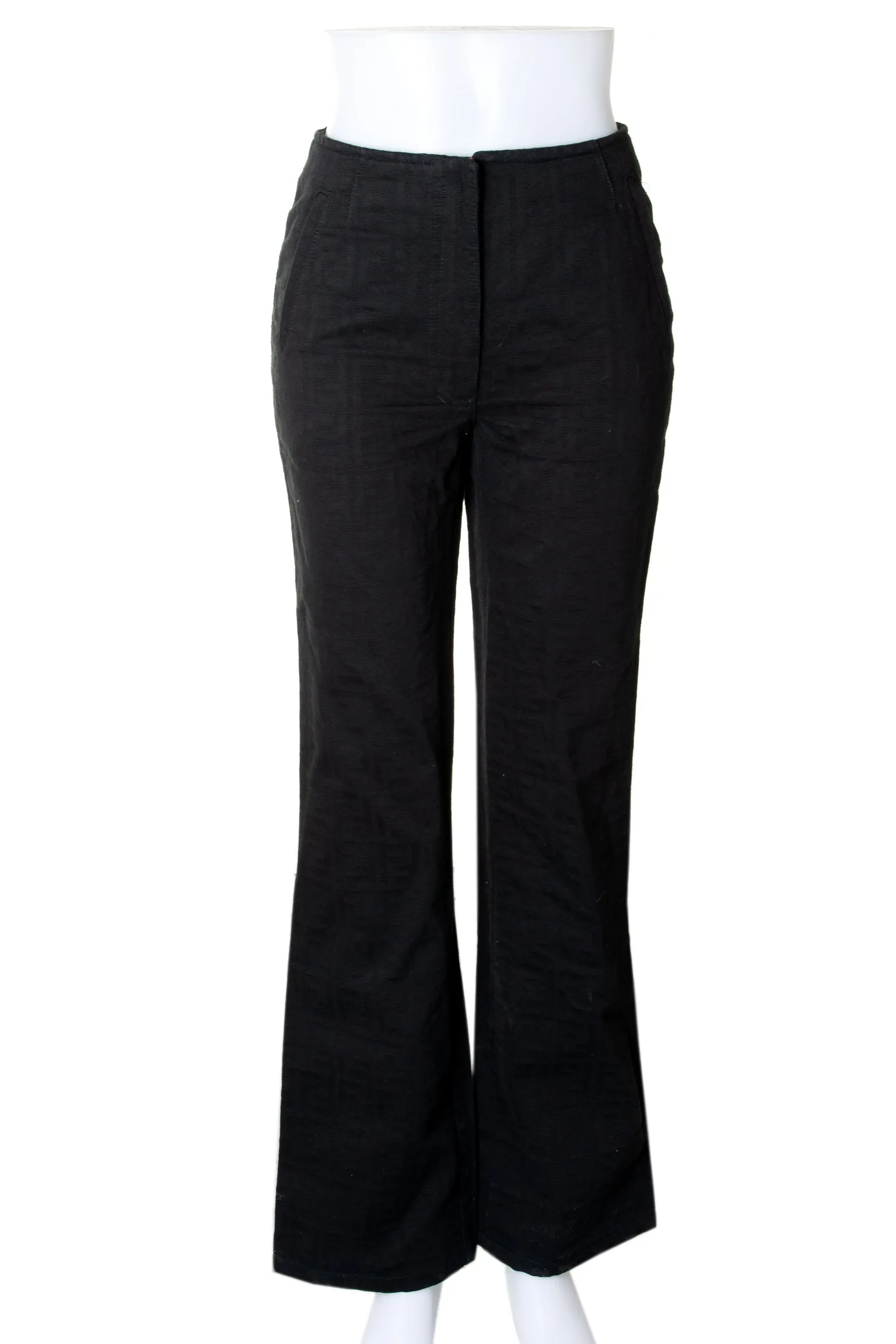 Monogram Bootcut Pants