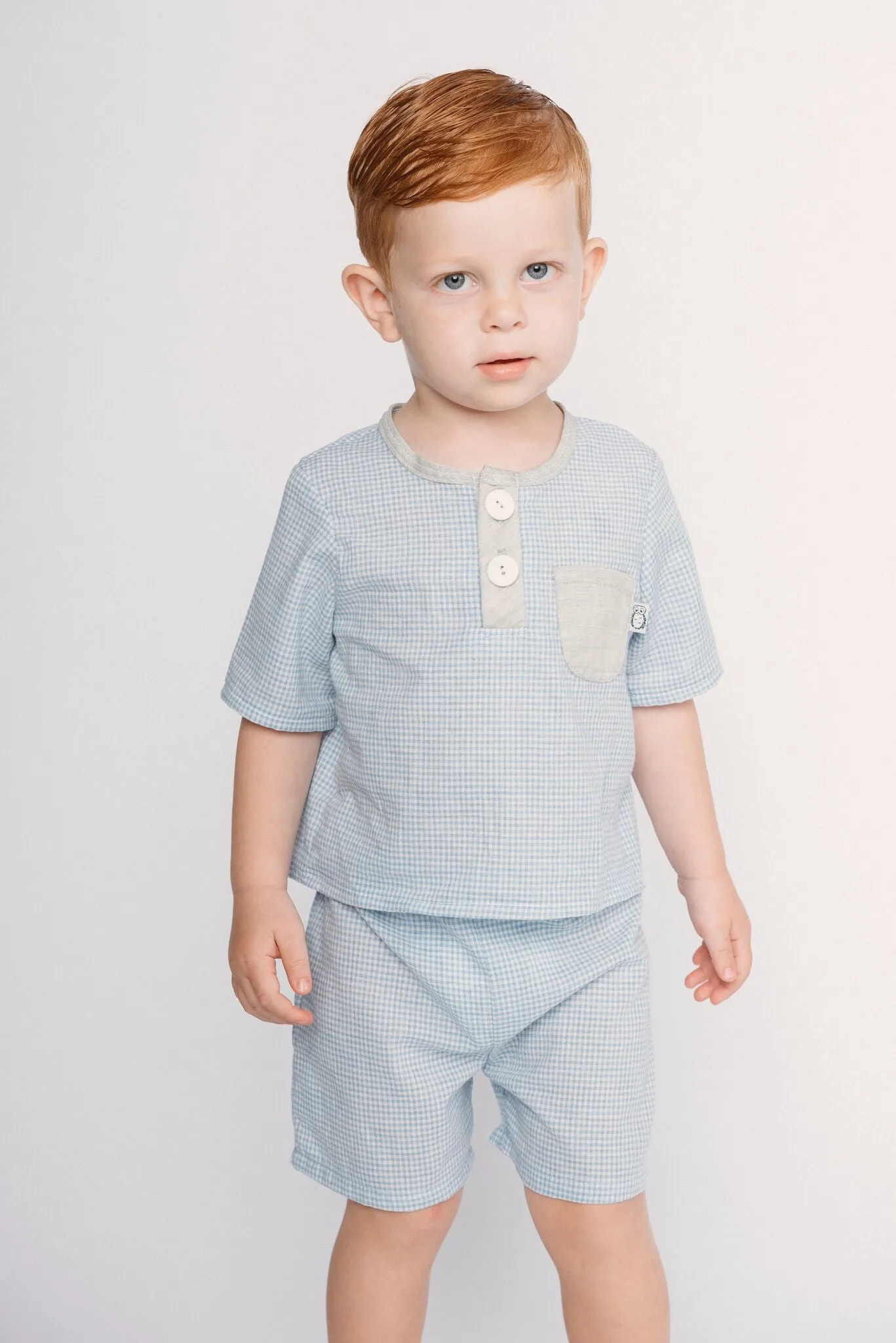 Murray Hill Henley Blue