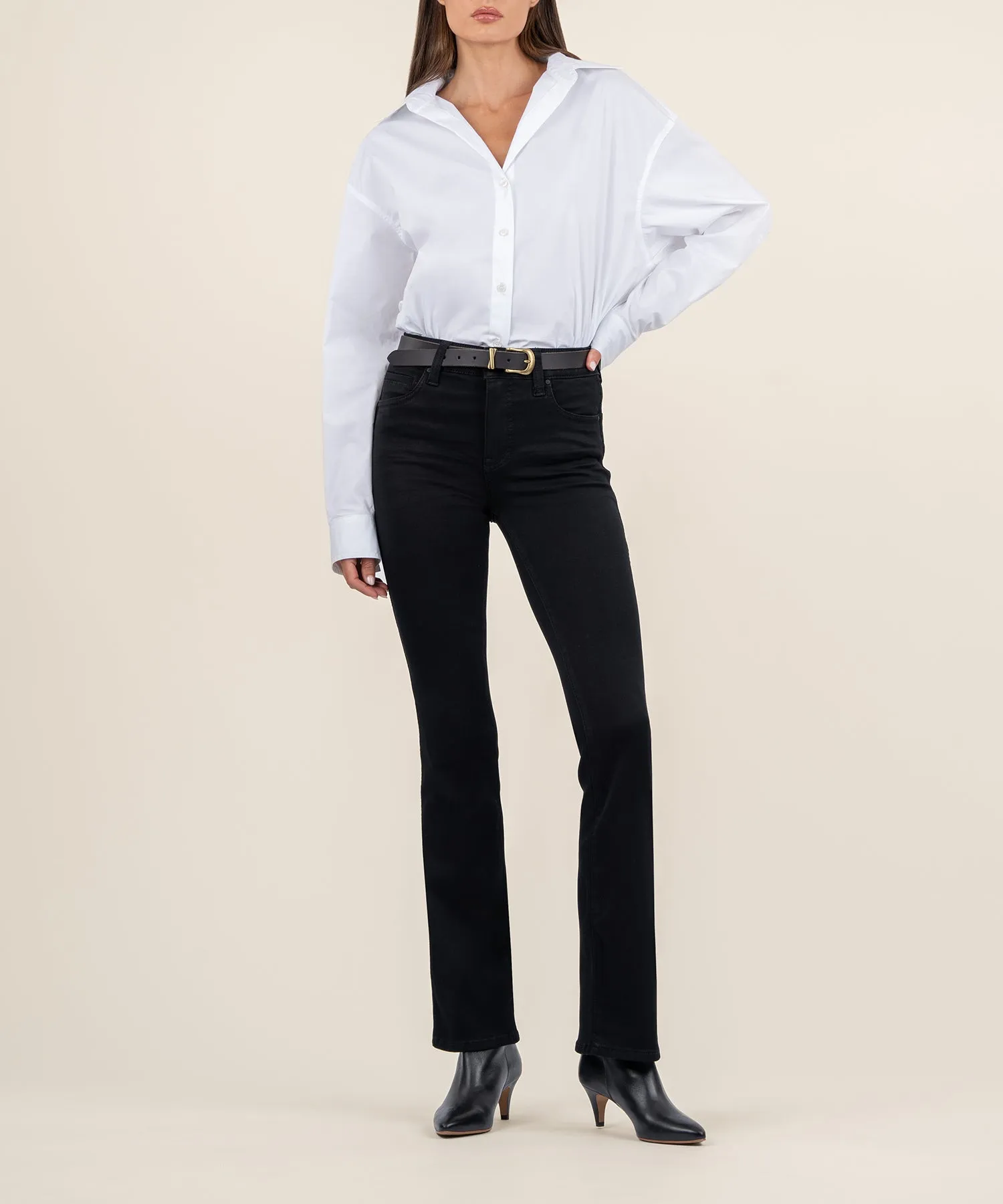 Natalie High Rise Fab Ab - Black