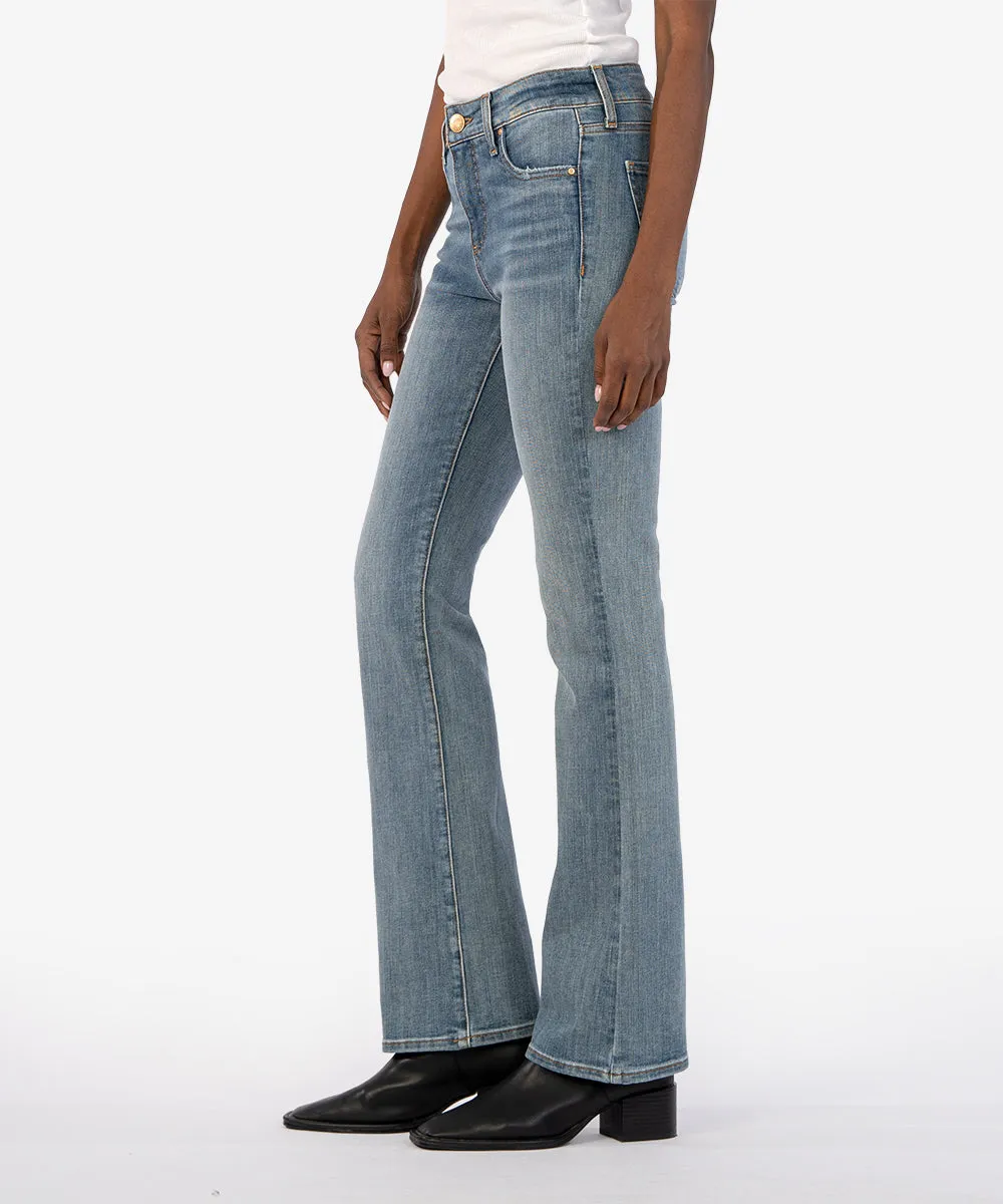 Natalie High Rise Fab Ab Bootcut - Composed Wash
