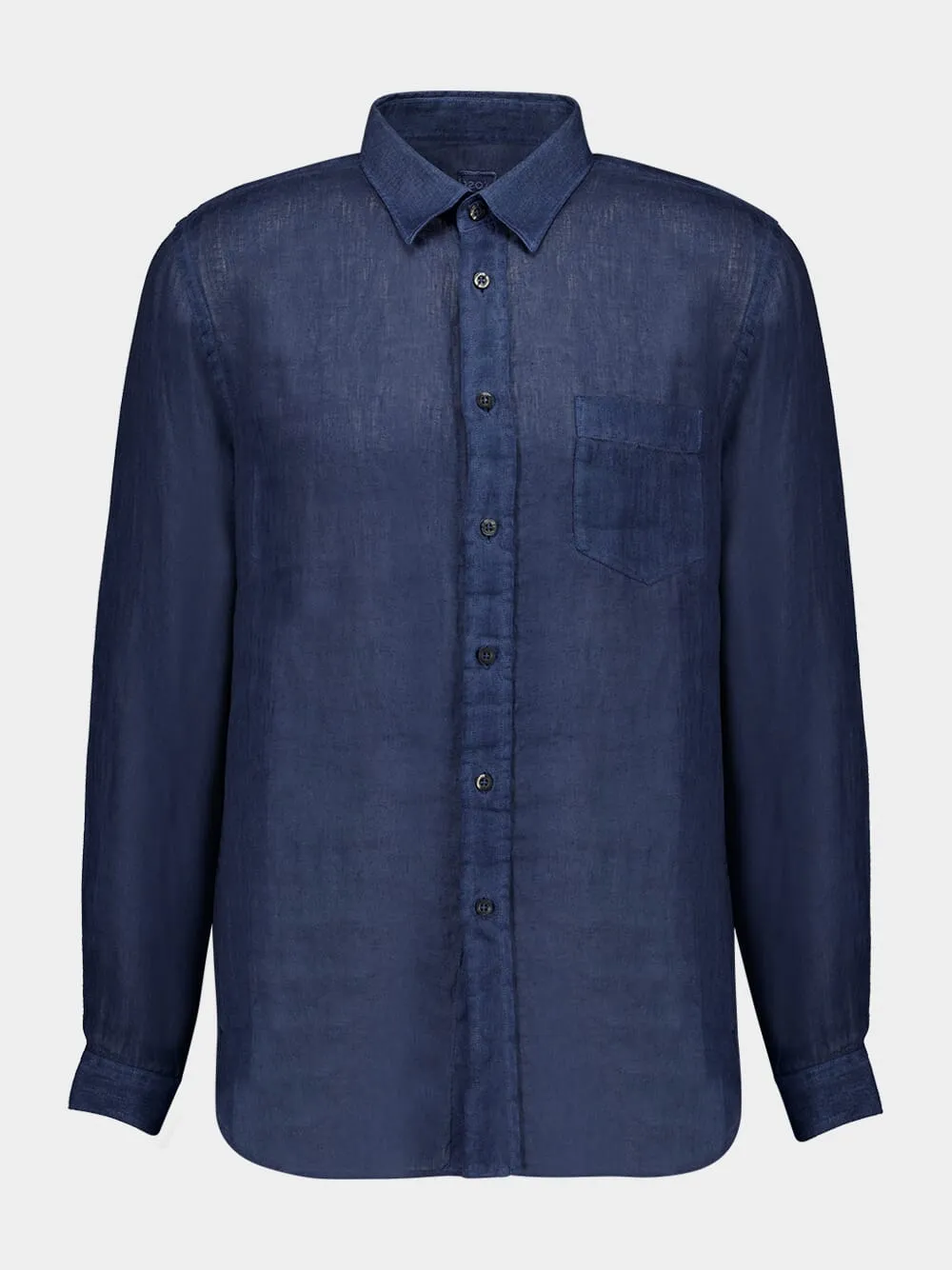 Navy Blue Regular Fit Shirt