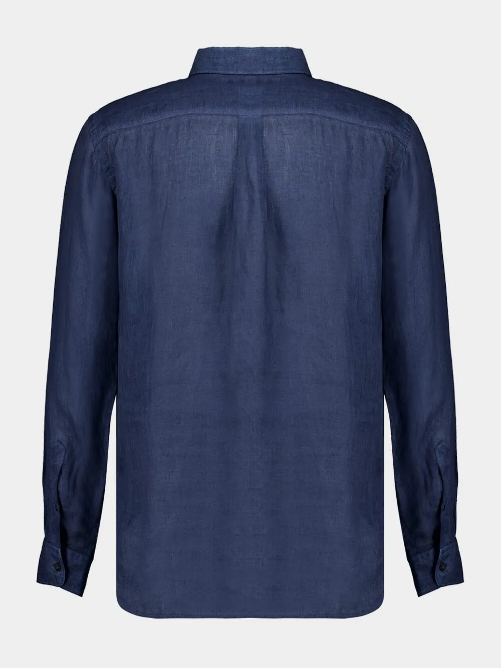Navy Blue Regular Fit Shirt