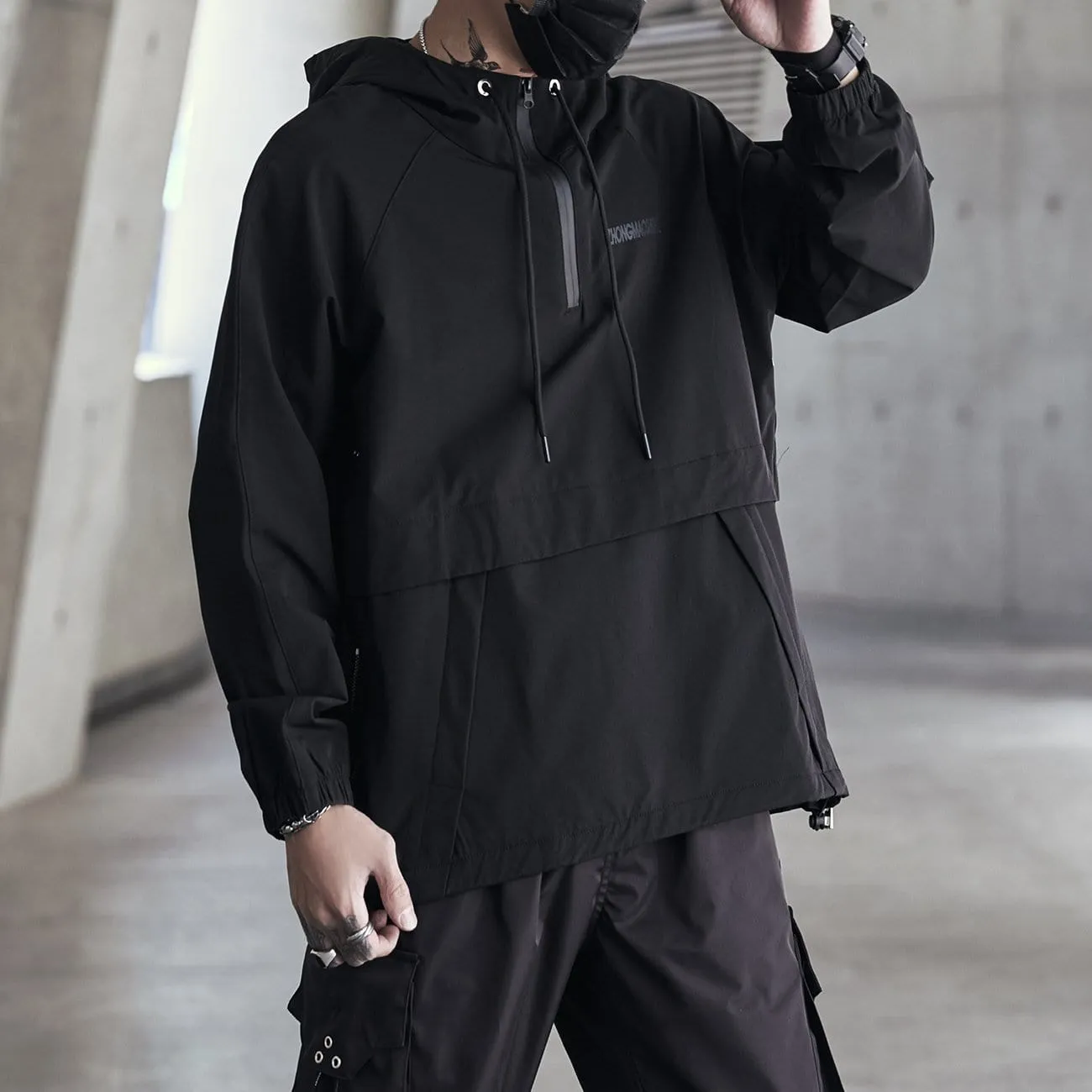 Ninja Dark Side Zipper Cargo Jacket