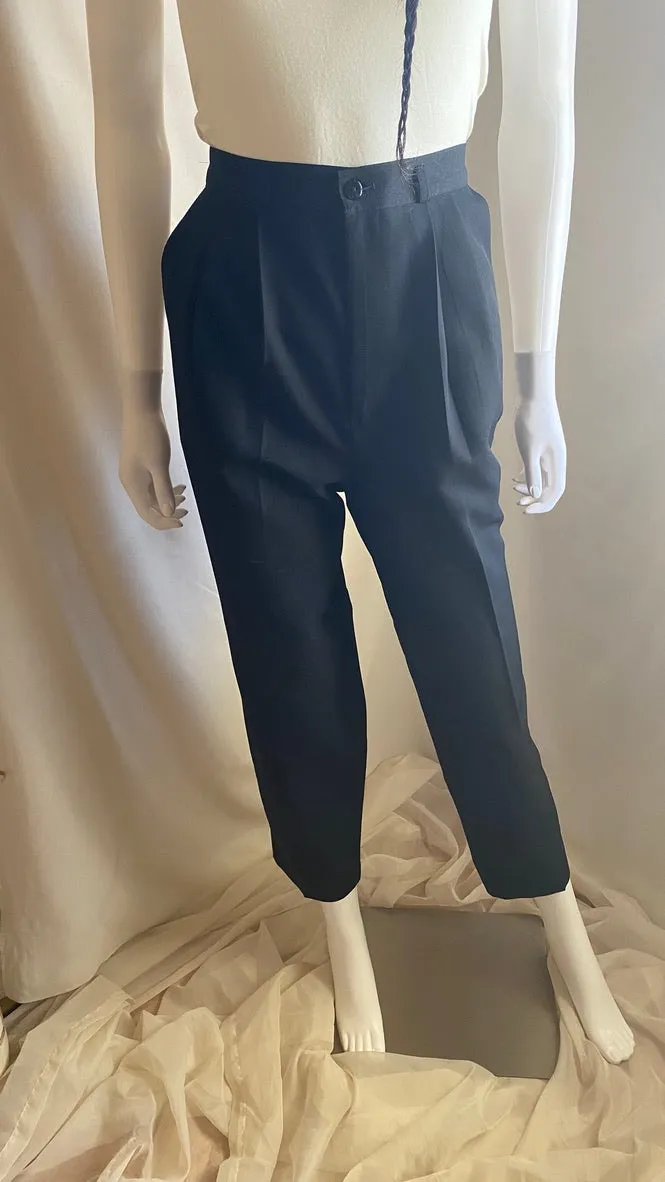 Noir Pleated Slacks