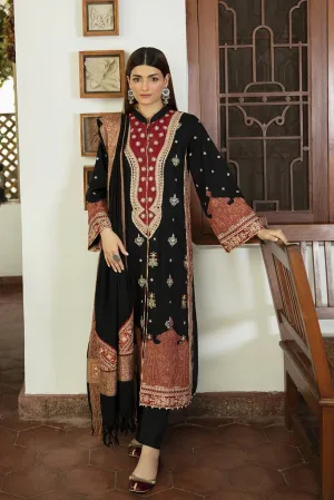 NW-08 | Qalamkar Qline Linen Winter Collection 2021 | Unstitched Embroidered Organza Suits