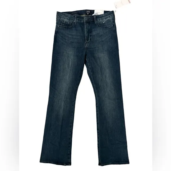NYDJ Petite Le Silhouette Slim Bootcut High Rise Jeans Precious Size 12P NWT