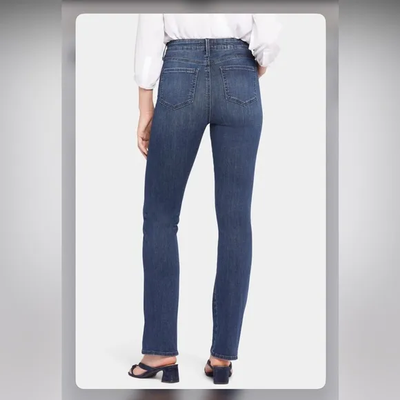 NYDJ Petite Le Silhouette Slim Bootcut High Rise Jeans Precious Size 12P NWT