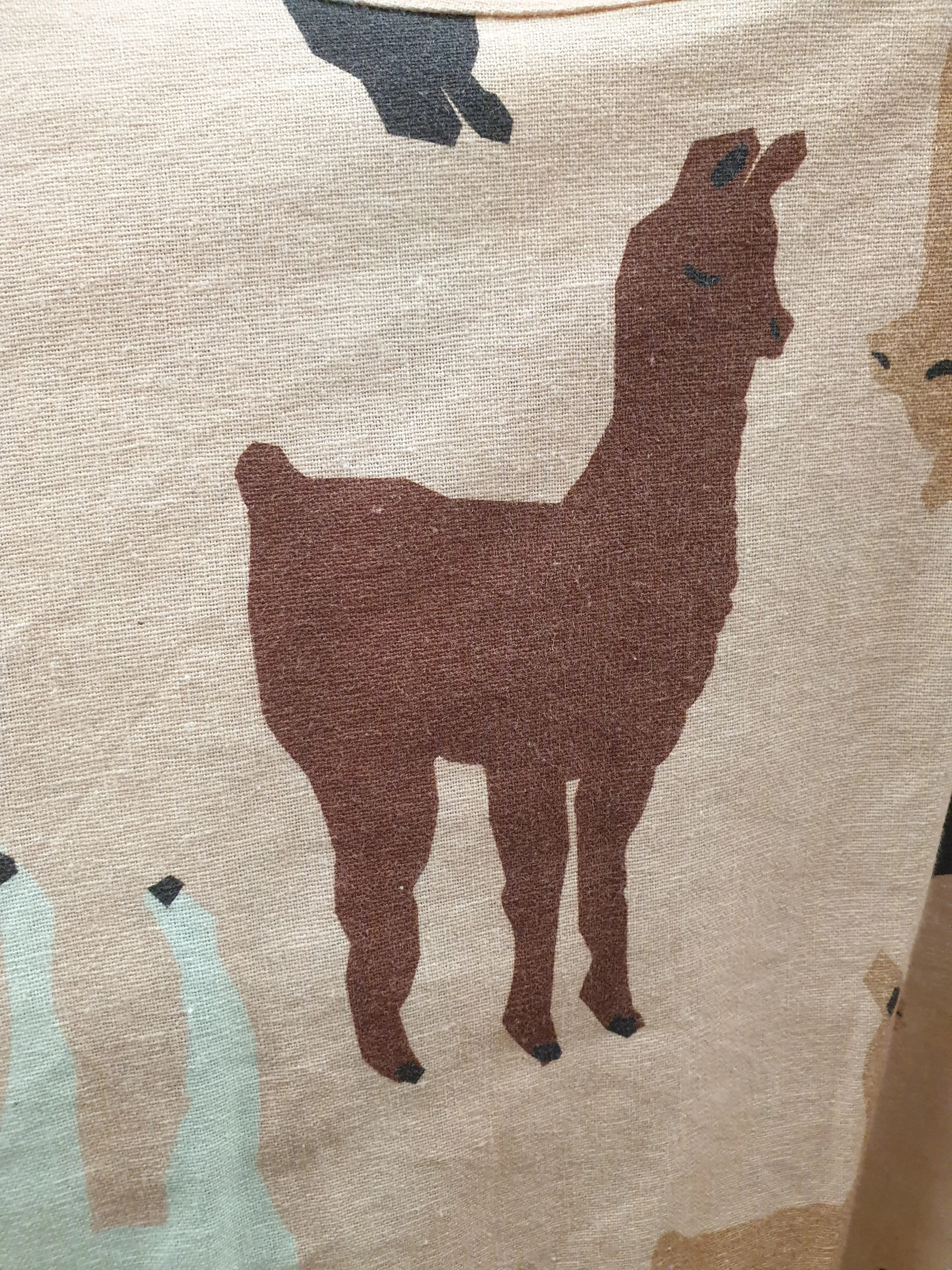 Obus pink llama print size 3 (best fits size 12-14)