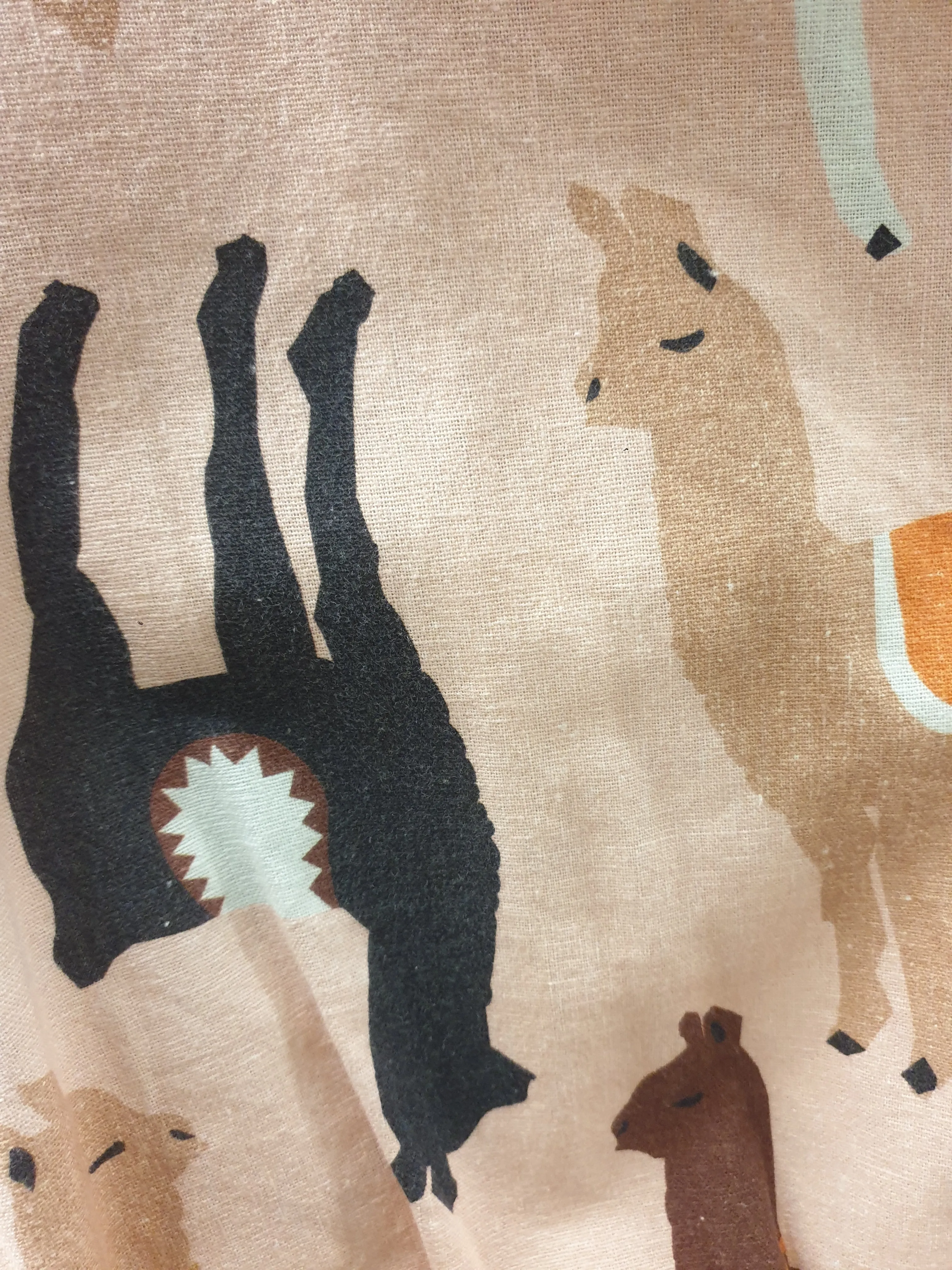 Obus pink llama print size 3 (best fits size 12-14)