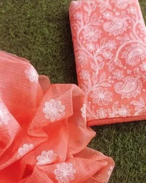Orange Kota Doriya Work Suit