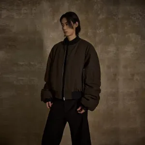 Oversized Bomber Jacket