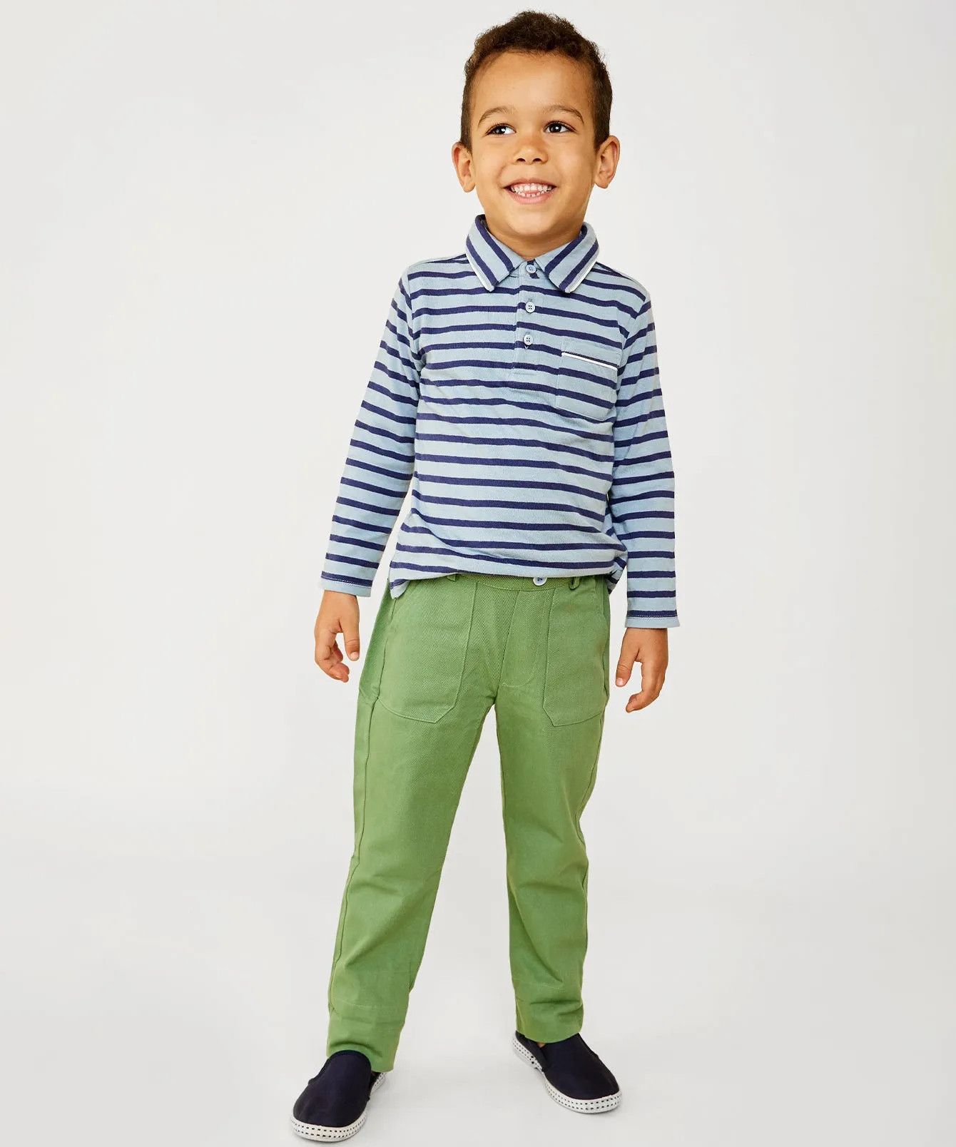 Parker Polo, Sky Stripe