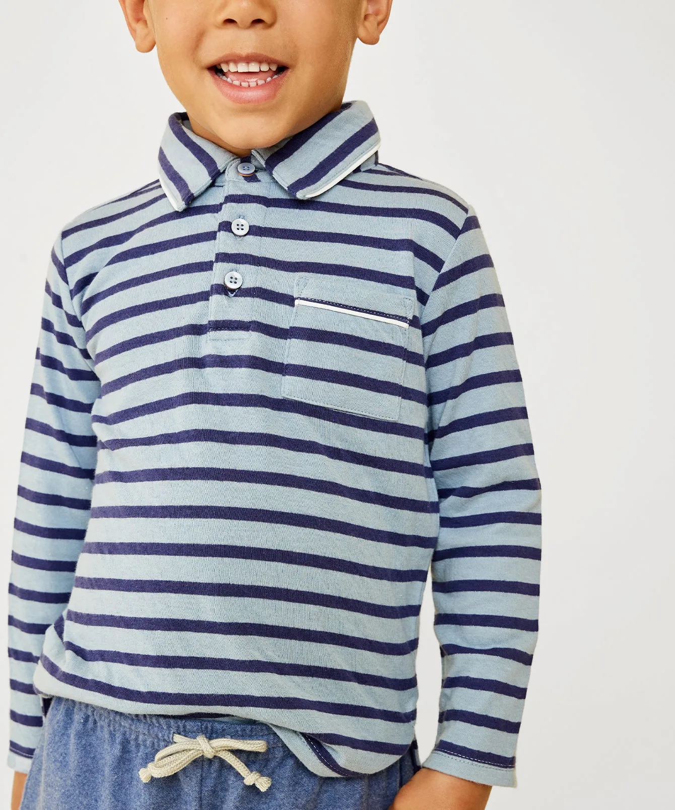 Parker Polo, Sky Stripe