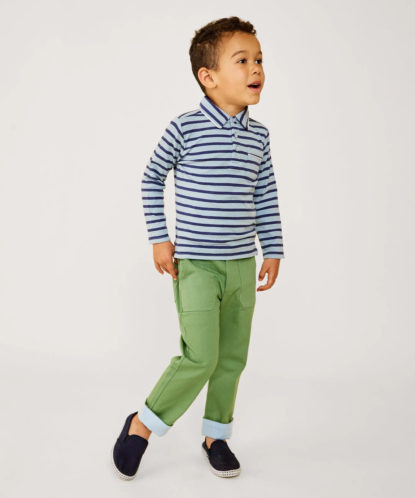 Parker Polo, Sky Stripe