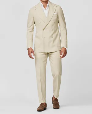 Paulo Oliveira Bone Wool & Linen Stretch