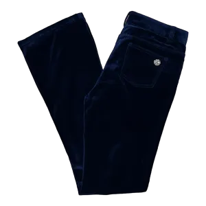 Pearl Palmetto Navy Velvet Pant