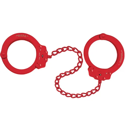 Peerless Handcuff Company 755C Oversized Leg Irons Various Colours