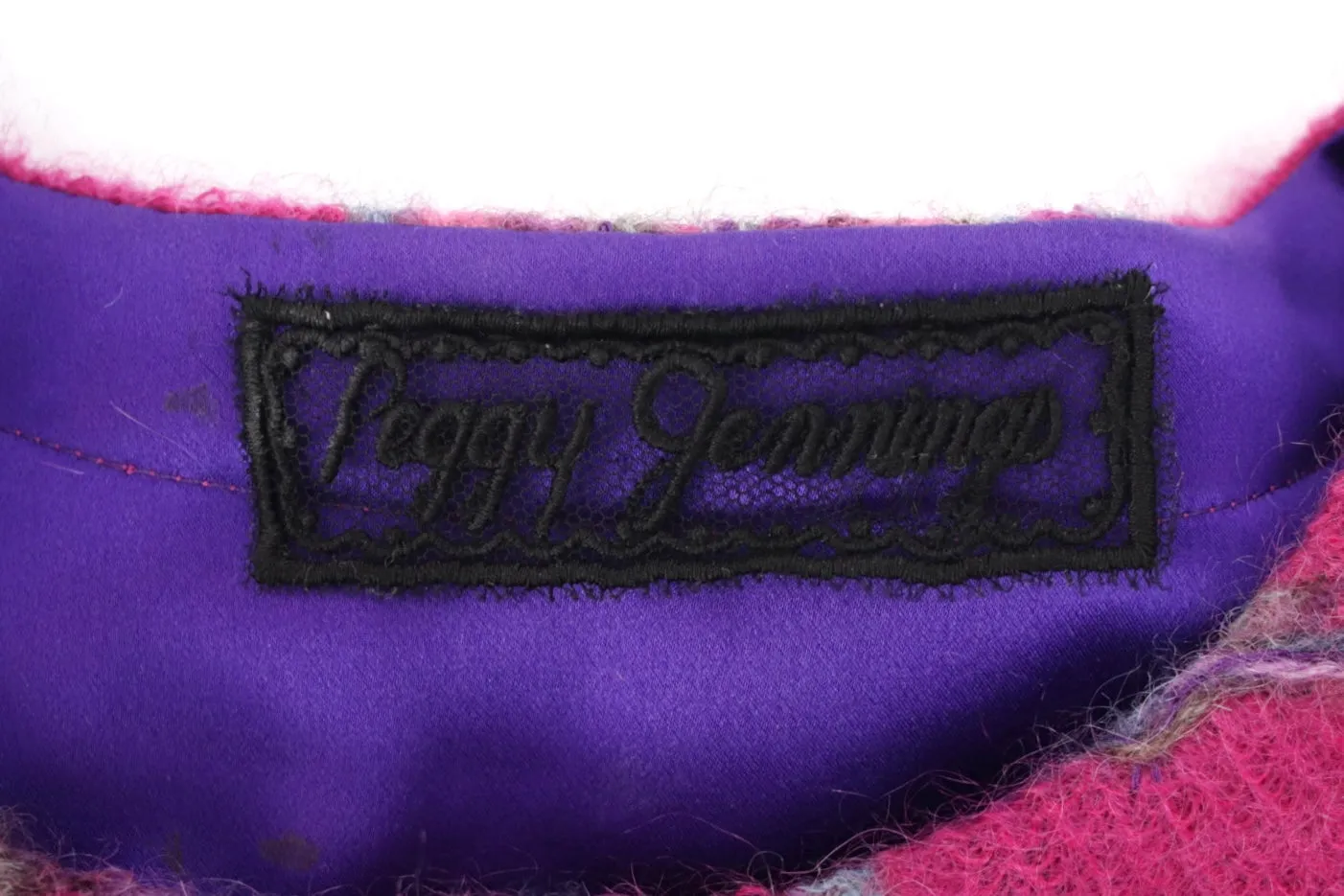 Peggy Jennings Mohair Floral Coat