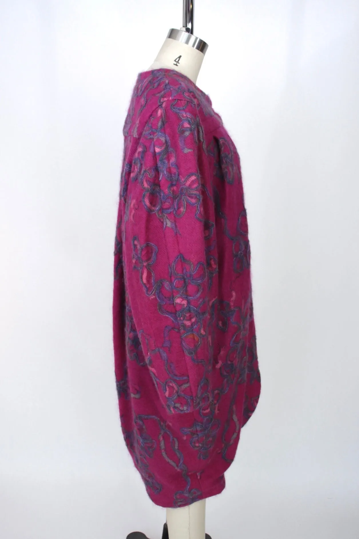 Peggy Jennings Mohair Floral Coat