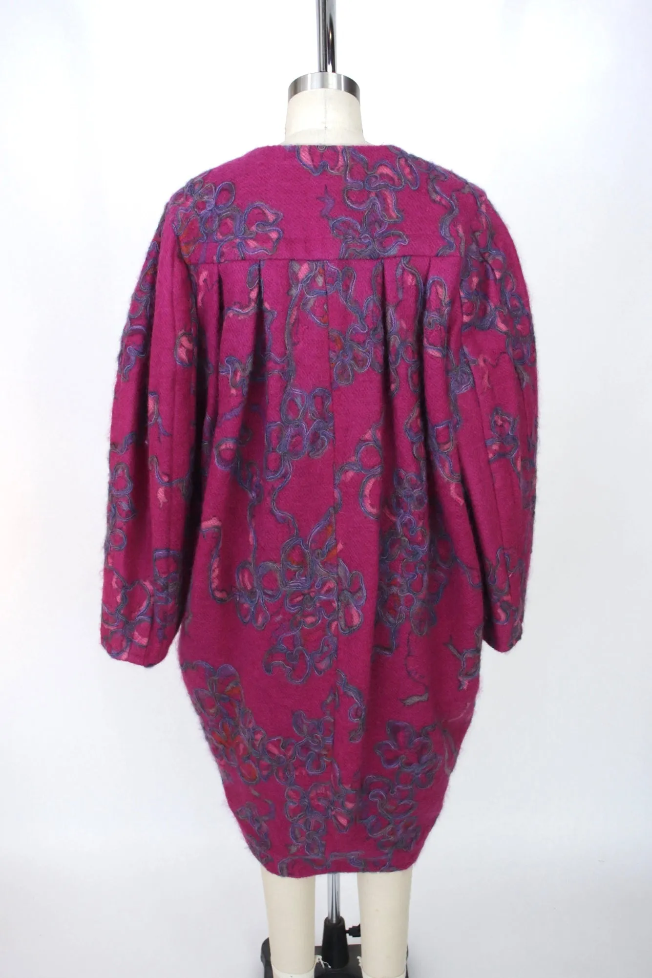 Peggy Jennings Mohair Floral Coat