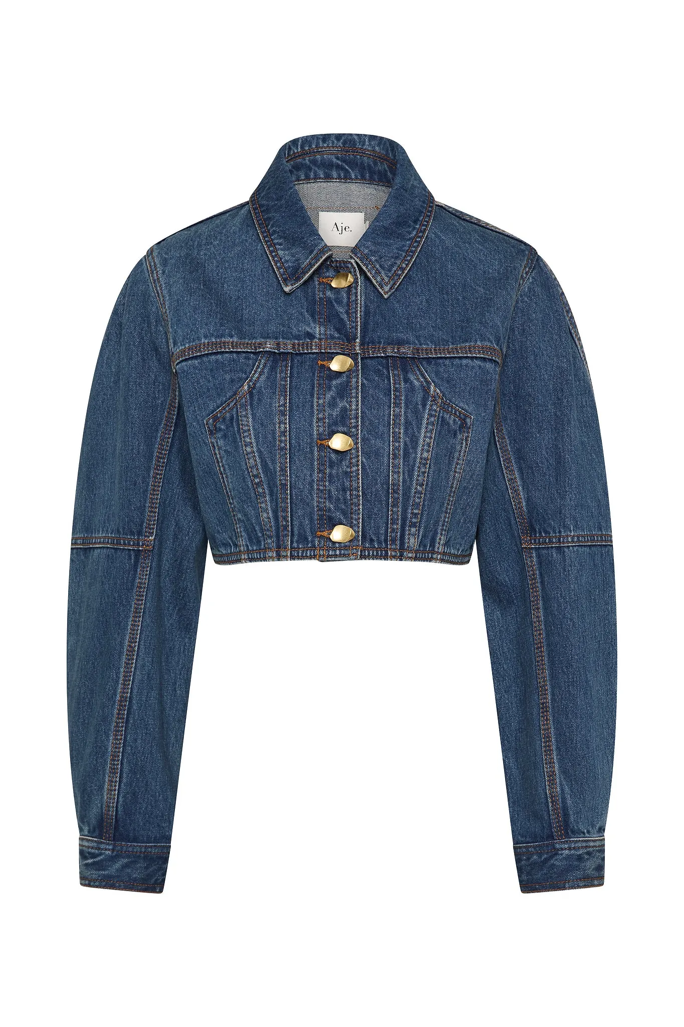 Phoenix Cropped Denim Jacket