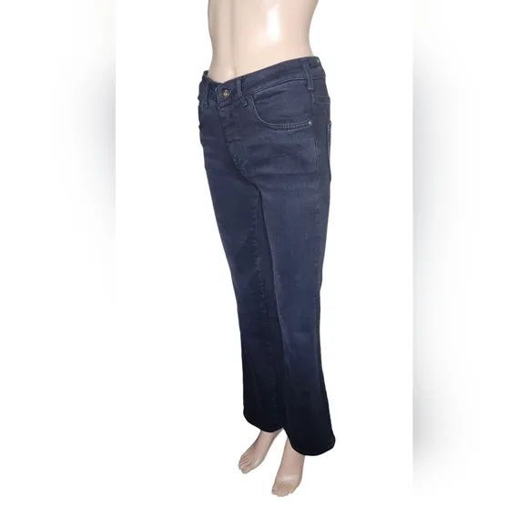 Pilcro women's the demilune black bootcut cotton lyocell jeans pants Size 26