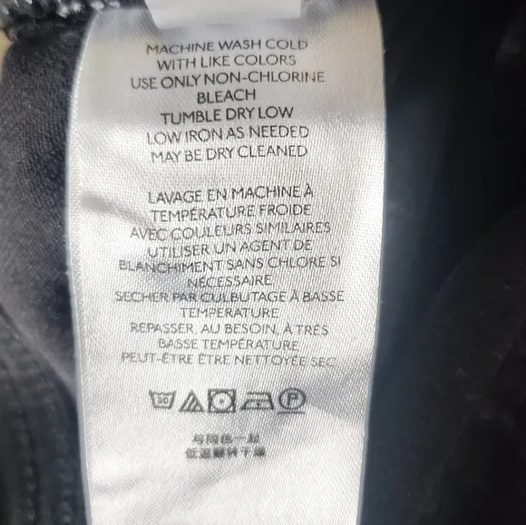 Pilcro women's the demilune black bootcut cotton lyocell jeans pants Size 26