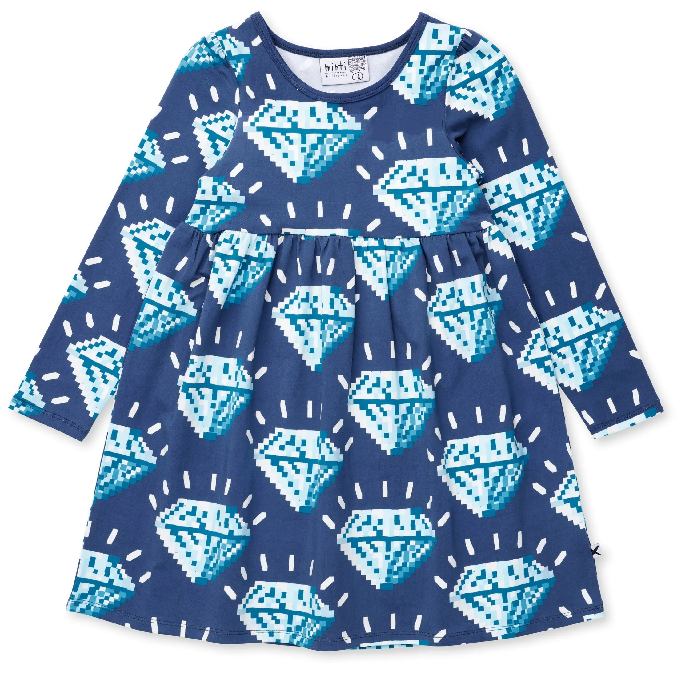 Pixelled Diamonds Dress