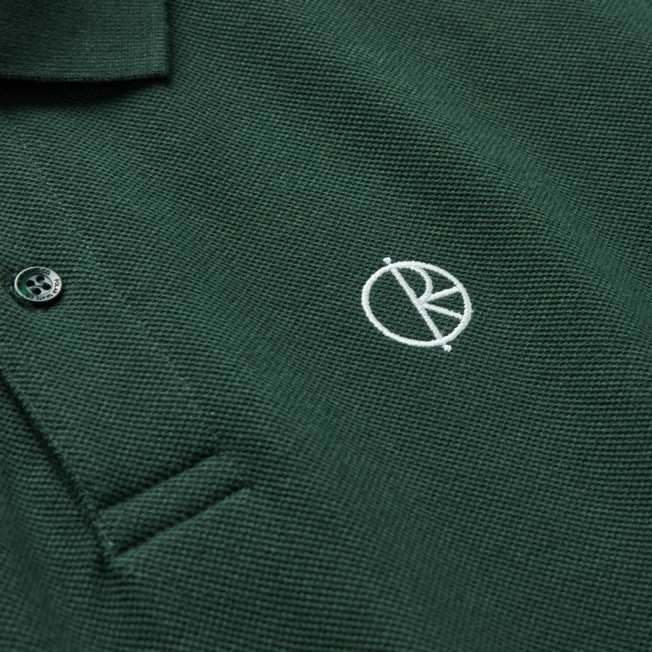 Polar Polo Longleeve Shirt Dark Green