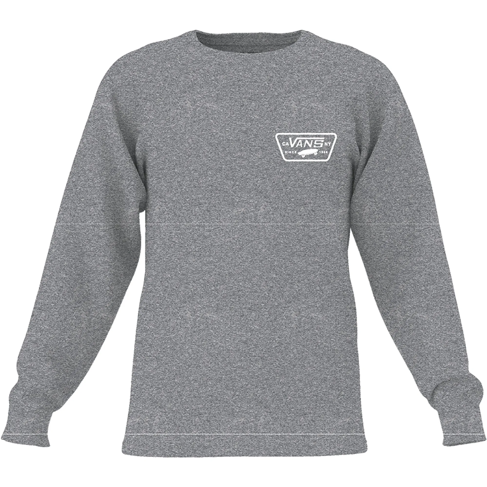 Polo Manga Larga Full Patch Back Ls Athletic Heather White