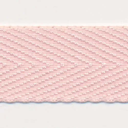 Polyester Herringbone Tape #05 Pale Pink