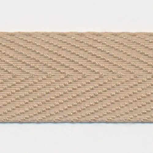 Polyester Herringbone Tape #12 Sand Beige