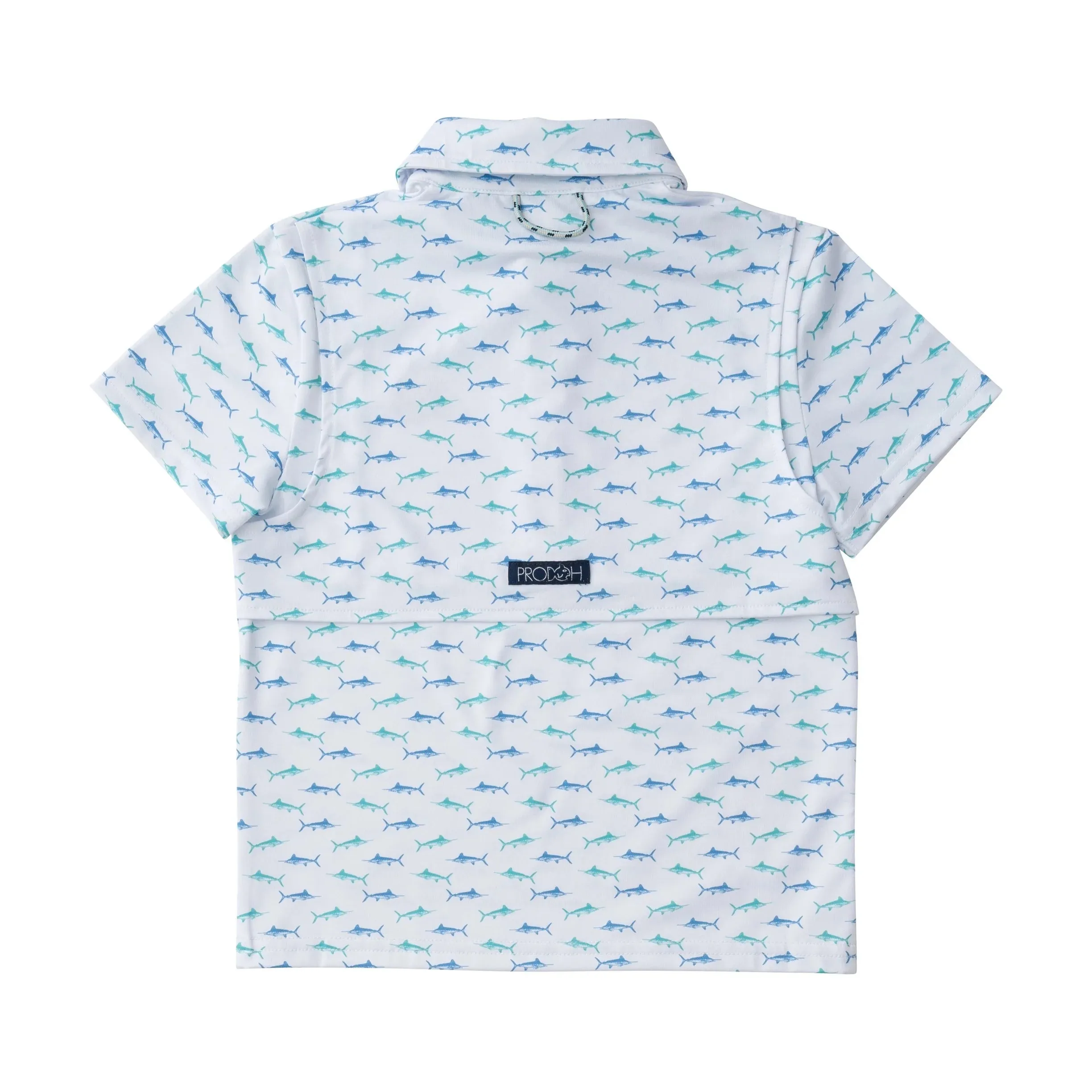 PRO PERFORMANCE POLO -  FISH PRINT