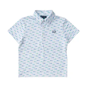 PRO PERFORMANCE POLO -  FISH PRINT