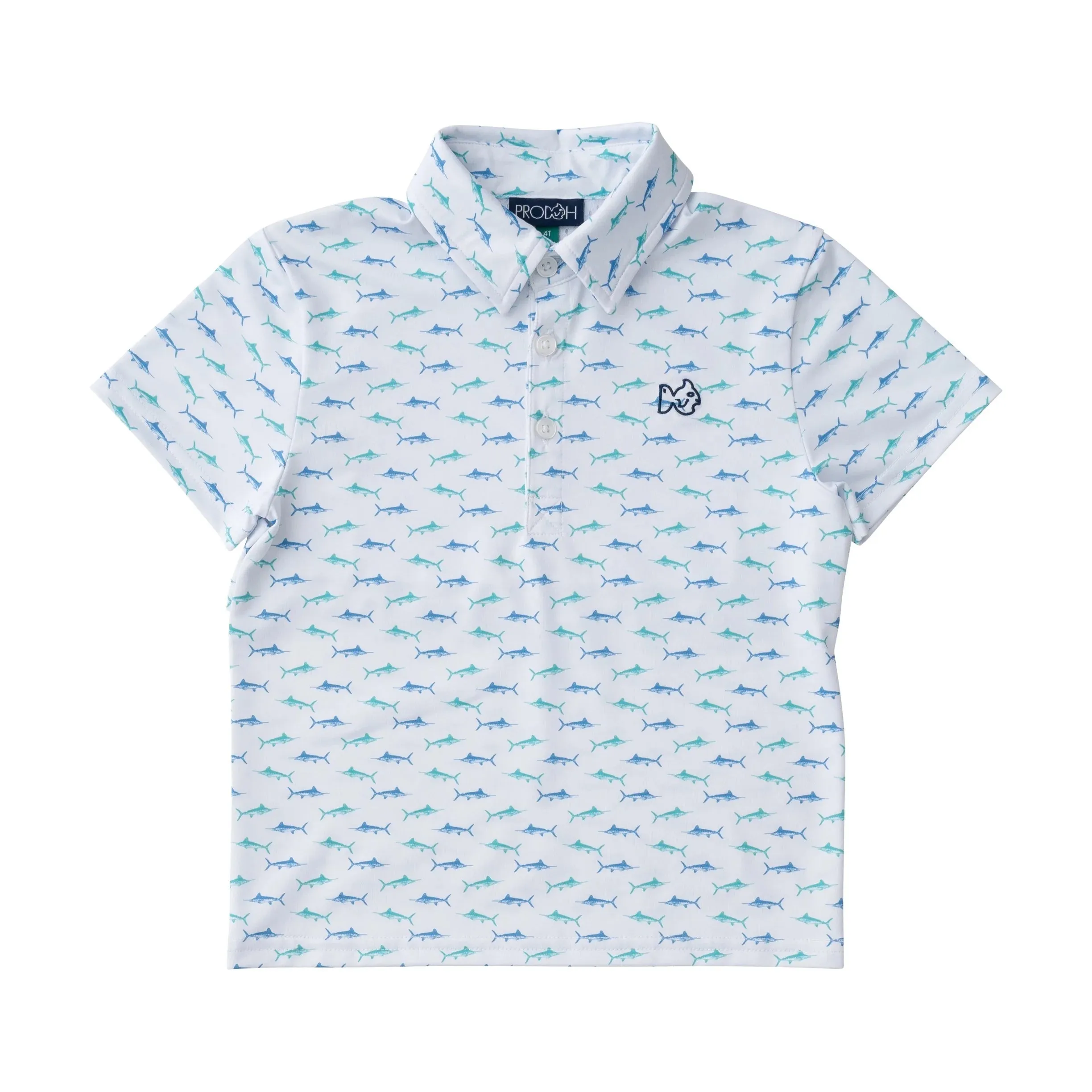 PRO PERFORMANCE POLO -  FISH PRINT