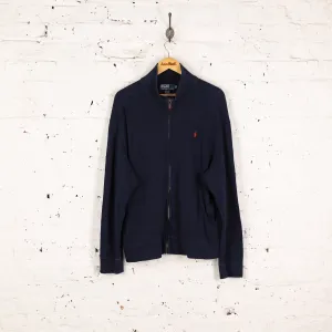 Ralph Lauren Full Zip Sweat Jacket - Blue - XL