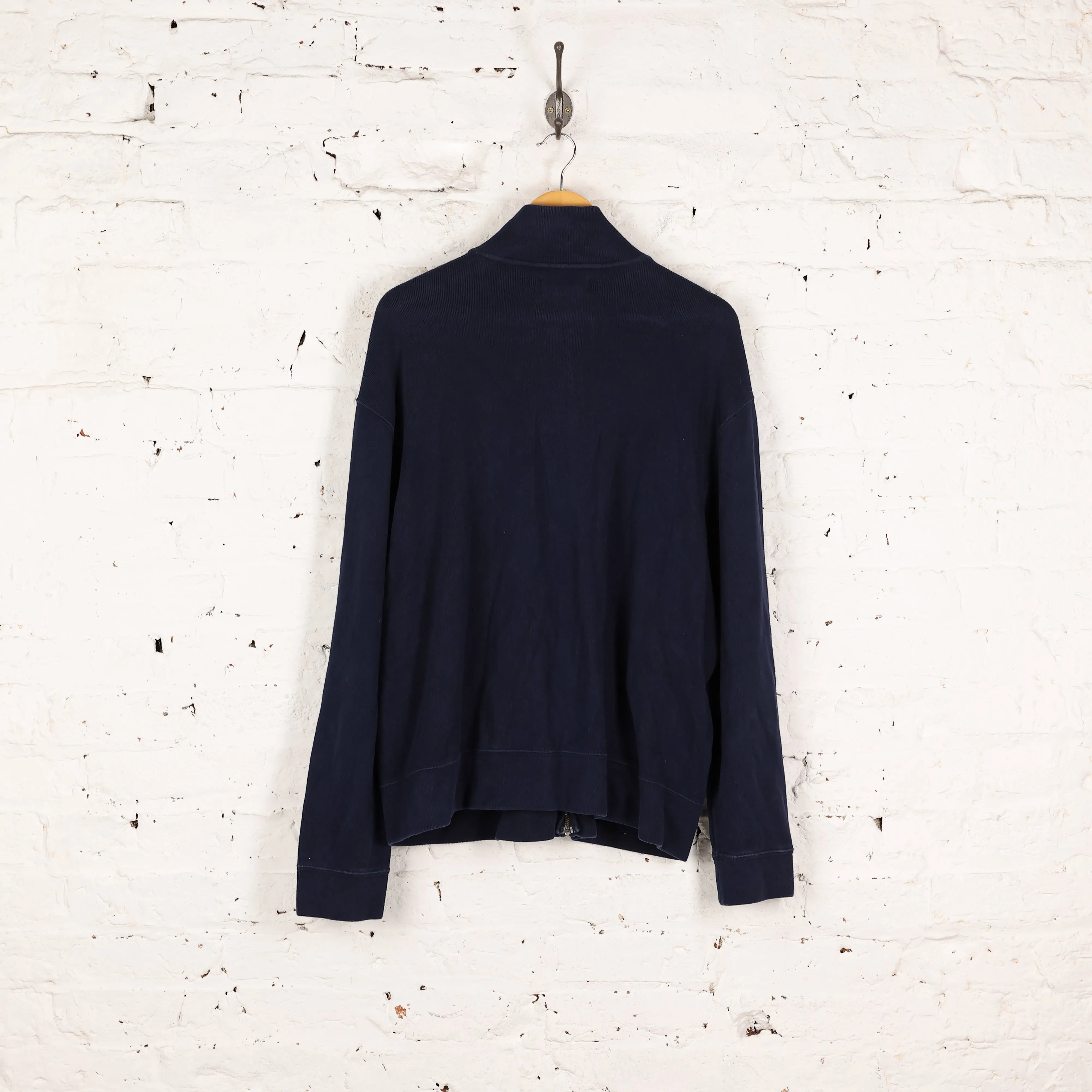 Ralph Lauren Full Zip Sweat Jacket - Blue - XL