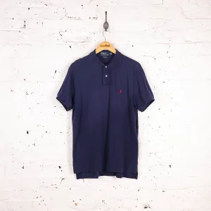 Ralph Lauren Short Sleeve Polo Shirt - Blue - L
