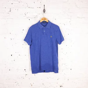Ralph Lauren Short Sleeve Polo Shirt - Blue - L