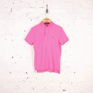 Ralph Lauren Short Sleeve Polo Shirt - Pink - M