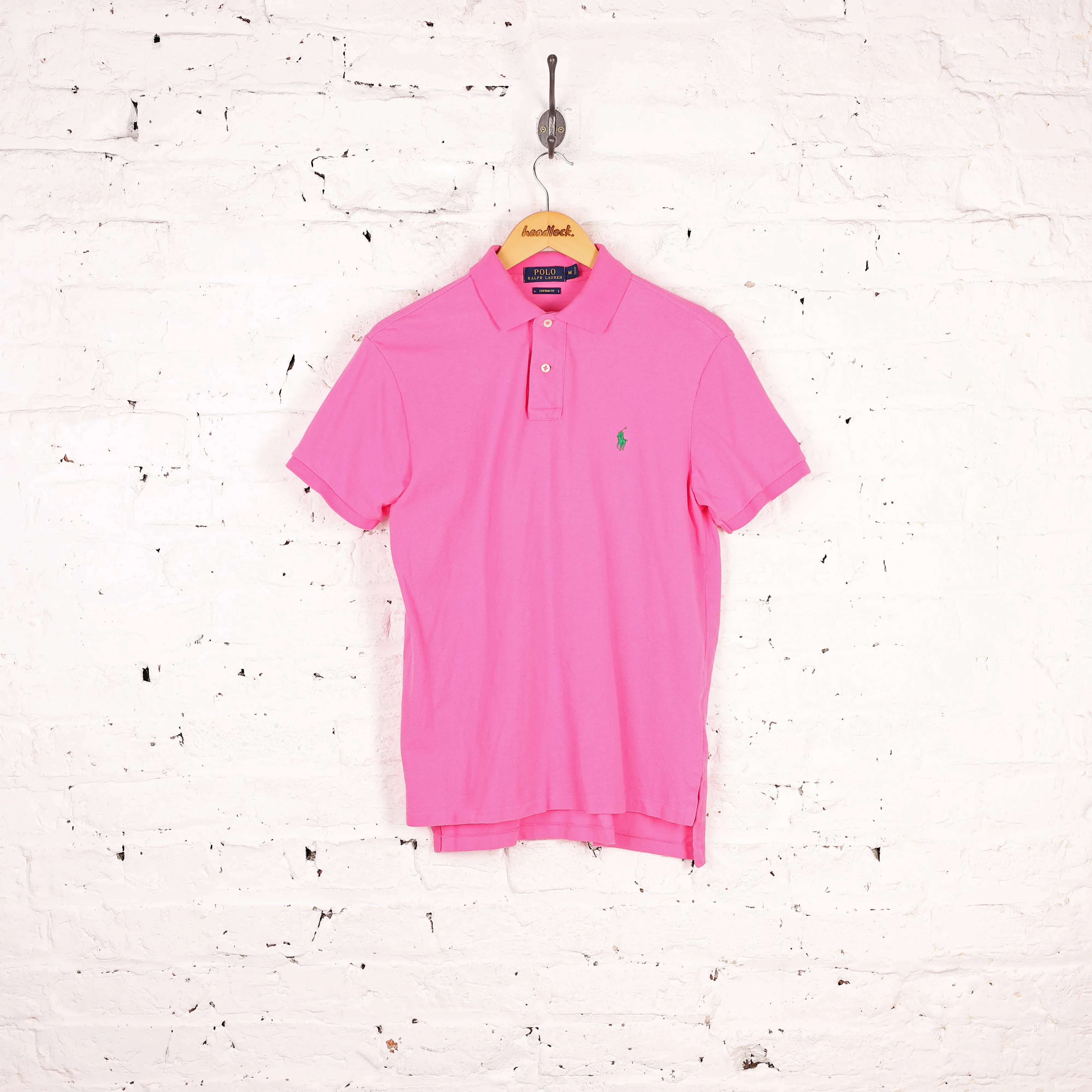 Ralph Lauren Short Sleeve Polo Shirt - Pink - M