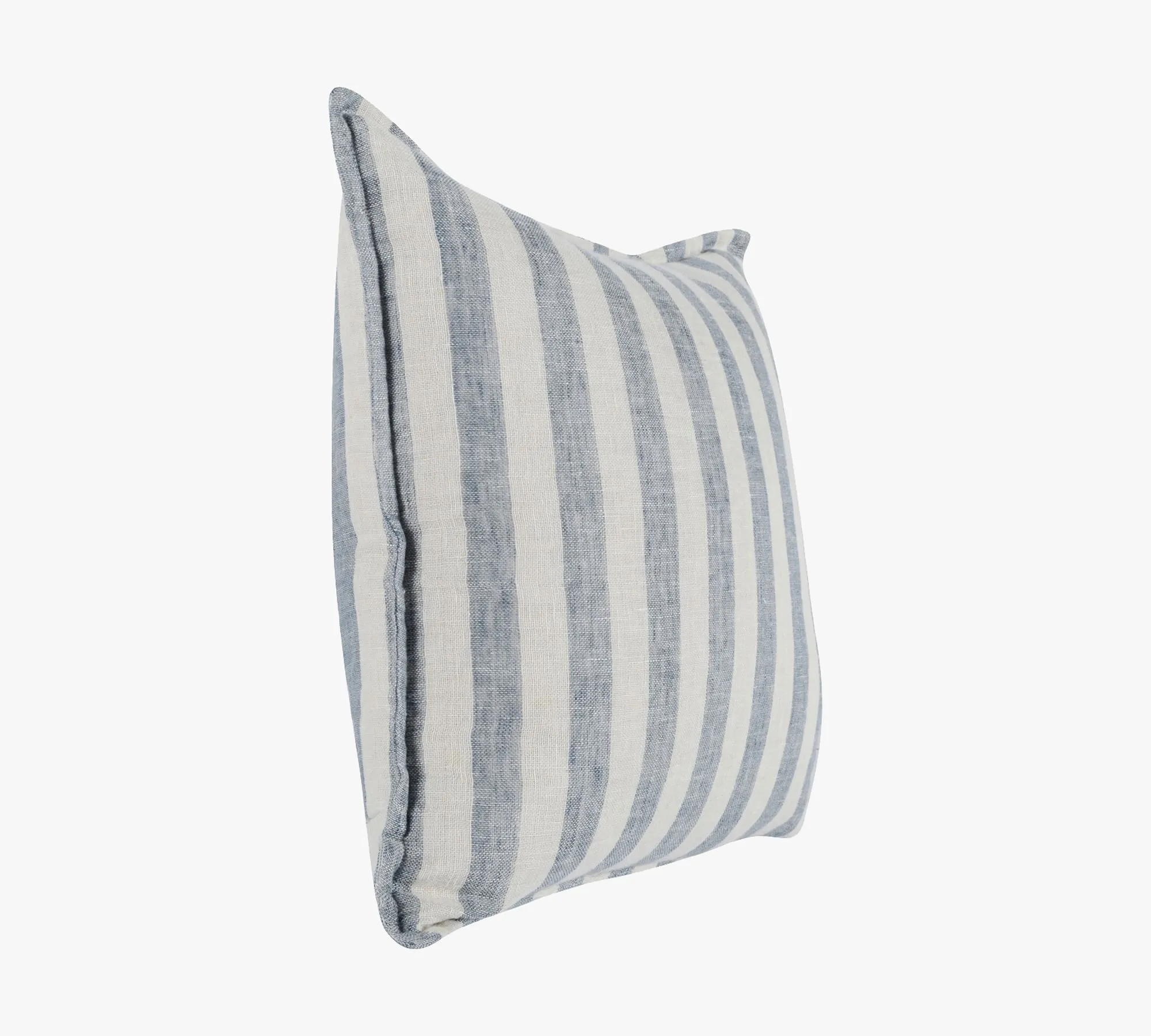 Ramira Linen Striped Pillow Cover-18"x18"