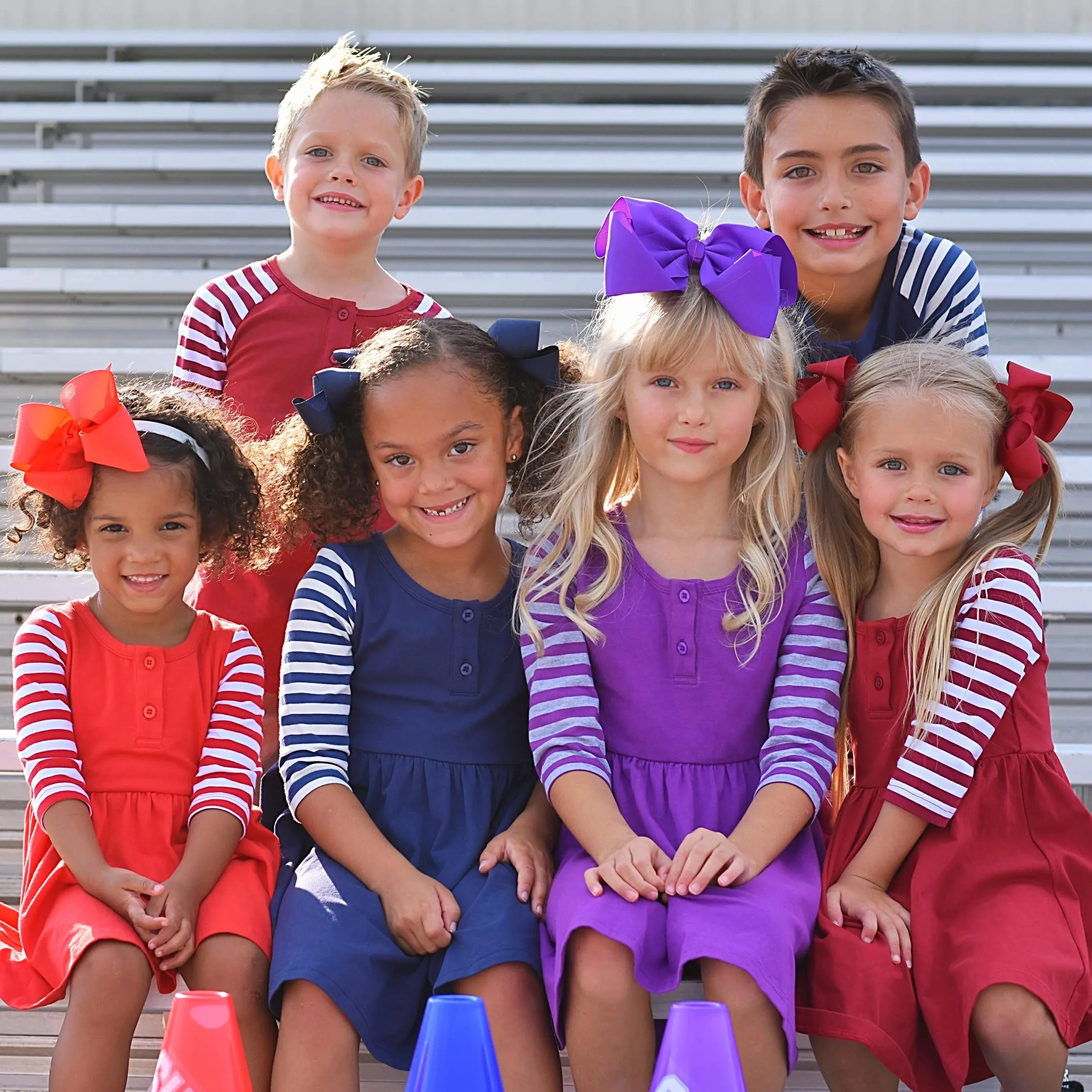Red Gameday Twirl Dress- 18 month
